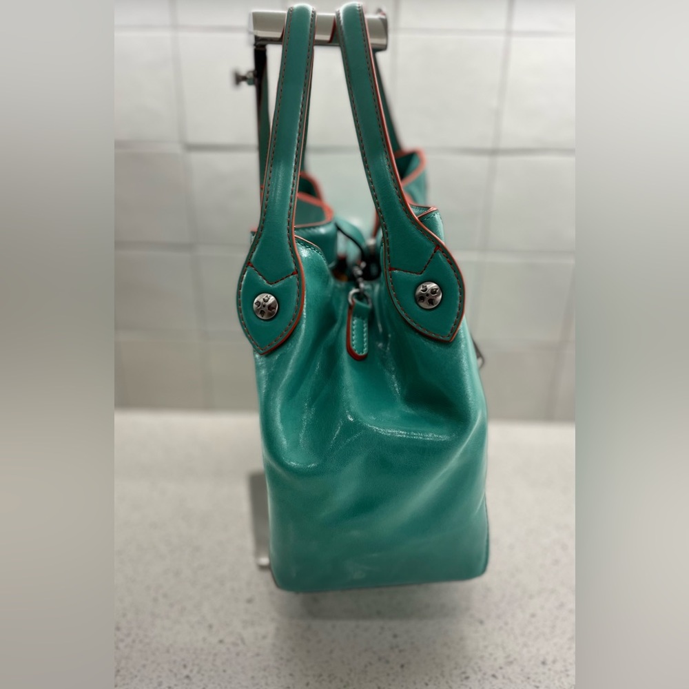Patricia Nash Leather Arielle Convertible Satchel Crossbody Purse - NWOT - Picture 5 of 8